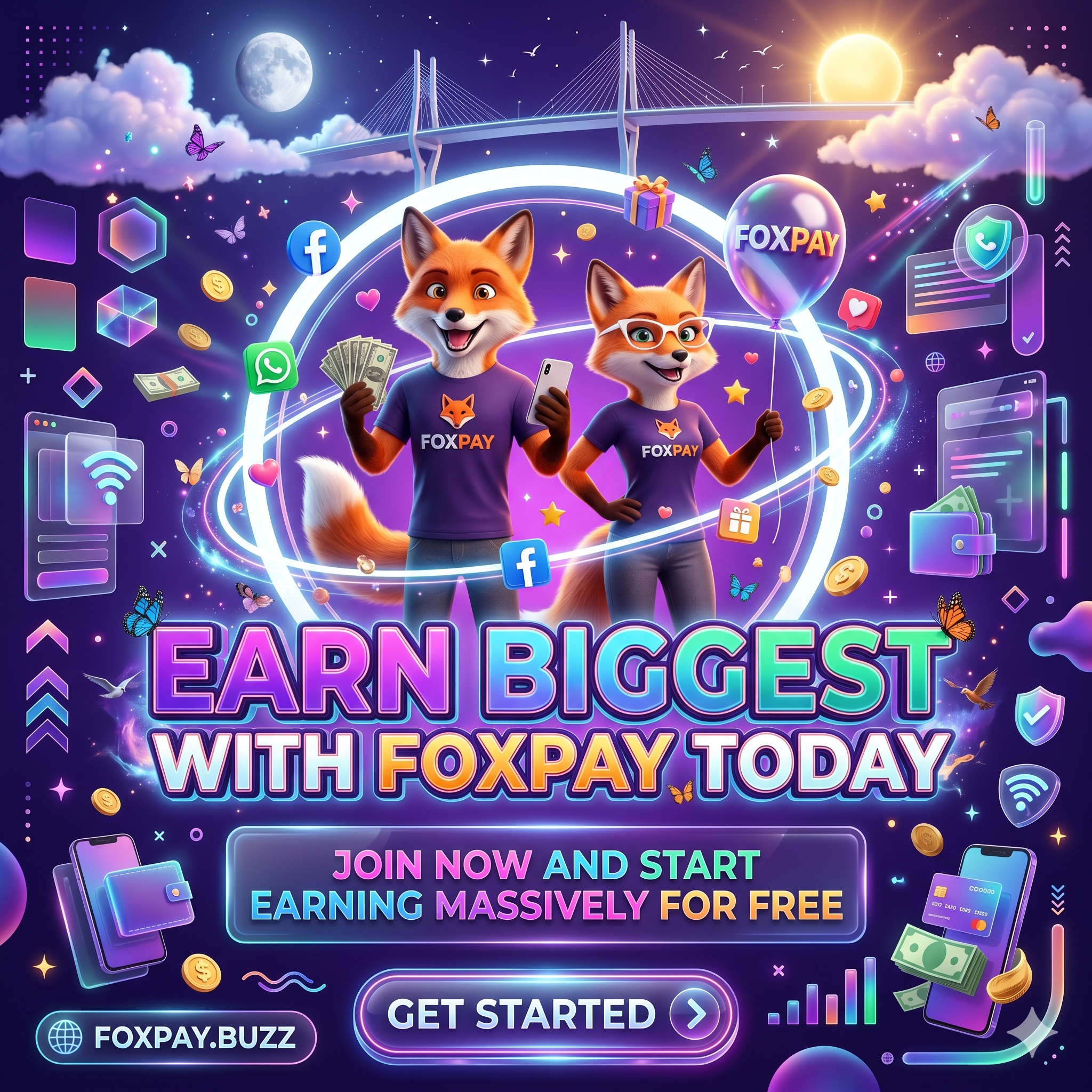 Foxpay Earning Proofs